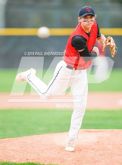 Thumbnail 2 in Cornerstone Christian Academy vs. Haxtun - (CHSAA 1A Semifinal) photogallery.