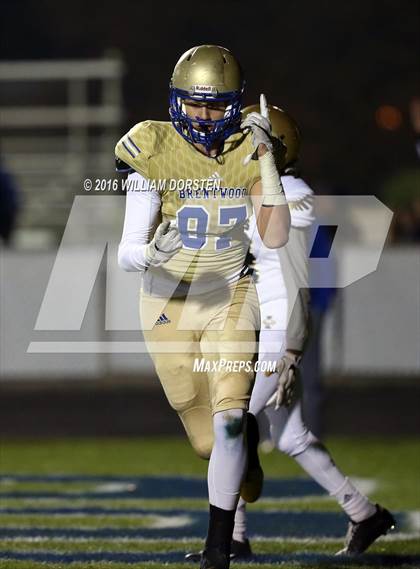 Thumbnail 2 in Brentwood vs Independence (TSSAA Class 5A Division 1 Semifinal) photogallery.