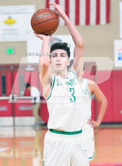Thumbnail 3 in Rolling Hills Prep vs. St. Mary's (Hoophall West) photogallery.