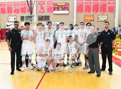 Thumbnail 2 in Rolling Hills Prep vs. St. Mary's (Hoophall West) photogallery.