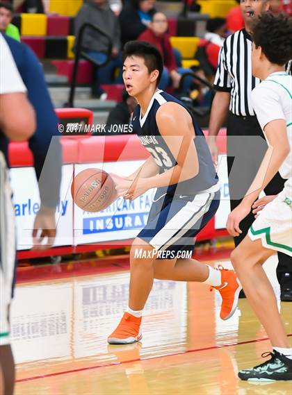 Thumbnail 3 in Rolling Hills Prep vs. St. Mary's (Hoophall West) photogallery.