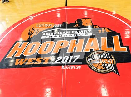 Thumbnail 3 in Rolling Hills Prep vs. St. Mary's (Hoophall West) photogallery.