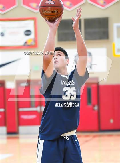 Thumbnail 2 in Rolling Hills Prep vs. St. Mary's (Hoophall West) photogallery.