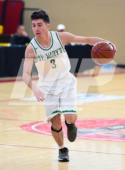 Thumbnail 1 in Rolling Hills Prep vs. St. Mary's (Hoophall West) photogallery.