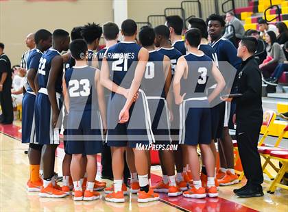Thumbnail 2 in Rolling Hills Prep vs. St. Mary's (Hoophall West) photogallery.