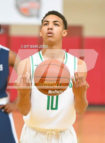 Thumbnail 1 in Rolling Hills Prep vs. St. Mary's (Hoophall West) photogallery.