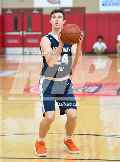 Thumbnail 3 in Rolling Hills Prep vs. St. Mary's (Hoophall West) photogallery.