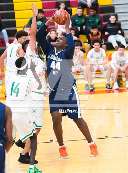 Thumbnail 2 in Rolling Hills Prep vs. St. Mary's (Hoophall West) photogallery.