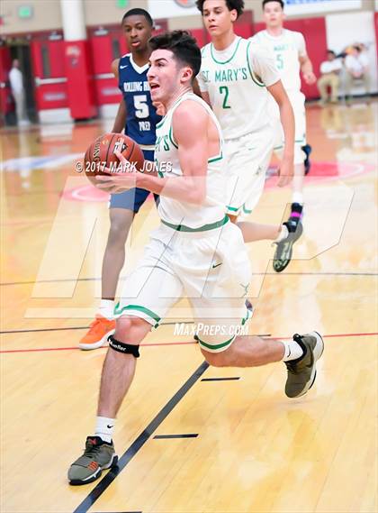Thumbnail 2 in Rolling Hills Prep vs. St. Mary's (Hoophall West) photogallery.