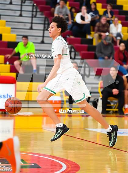 Thumbnail 3 in Rolling Hills Prep vs. St. Mary's (Hoophall West) photogallery.