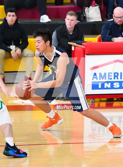 Thumbnail 1 in Rolling Hills Prep vs. St. Mary's (Hoophall West) photogallery.