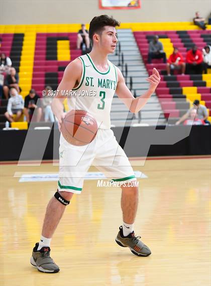 Thumbnail 1 in Rolling Hills Prep vs. St. Mary's (Hoophall West) photogallery.