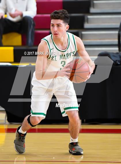Thumbnail 1 in Rolling Hills Prep vs. St. Mary's (Hoophall West) photogallery.