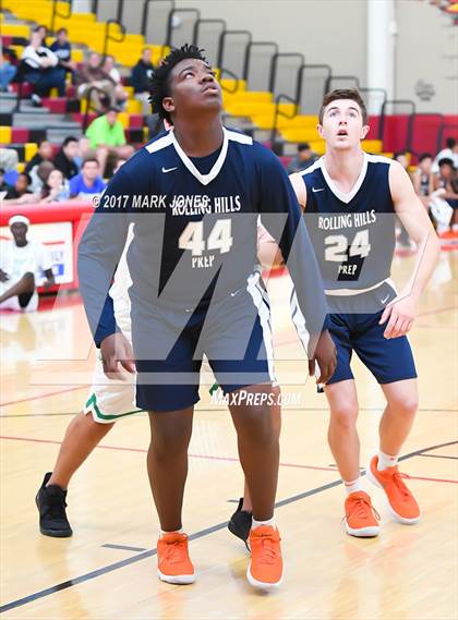 Thumbnail 1 in Rolling Hills Prep vs. St. Mary's (Hoophall West) photogallery.