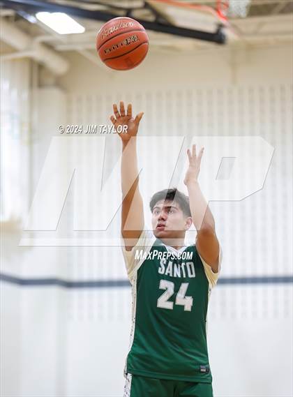 Thumbnail 3 in Santo vs Weatherford (Shottenkirk Basketball Classic) photogallery.