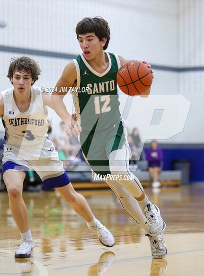 Thumbnail 1 in Santo vs Weatherford (Shottenkirk Basketball Classic) photogallery.