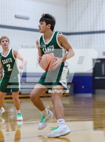 Thumbnail 2 in Santo vs Weatherford (Shottenkirk Basketball Classic) photogallery.