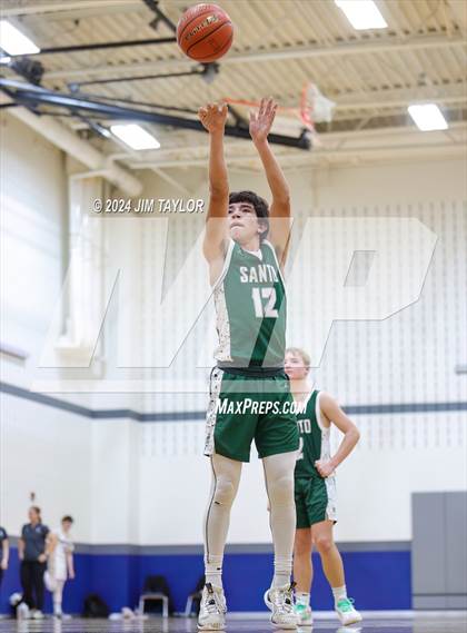 Thumbnail 2 in Santo vs Weatherford (Shottenkirk Basketball Classic) photogallery.