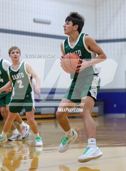 Thumbnail 1 in Santo vs Weatherford (Shottenkirk Basketball Classic) photogallery.