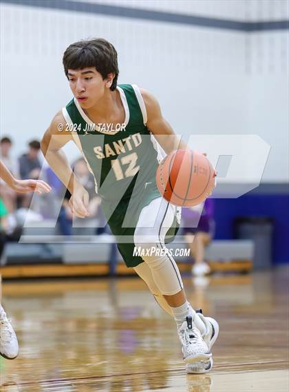 Thumbnail 1 in Santo vs Weatherford (Shottenkirk Basketball Classic) photogallery.