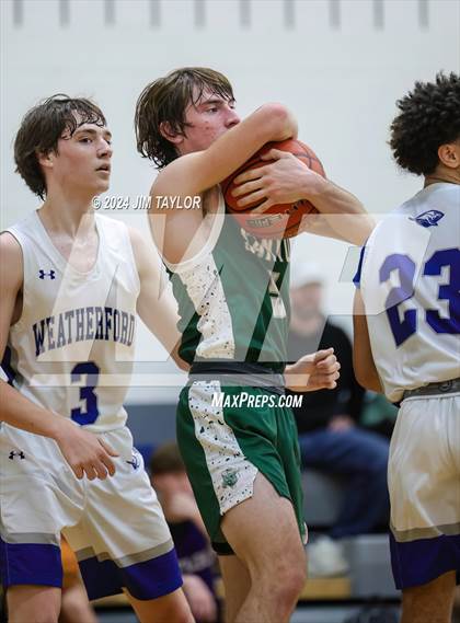 Thumbnail 2 in Santo vs Weatherford (Shottenkirk Basketball Classic) photogallery.