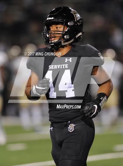Thumbnail 3 in Servite vs. St. John Bosco photogallery.