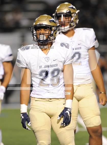 Thumbnail 1 in Servite vs. St. John Bosco photogallery.