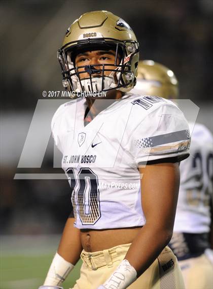 Thumbnail 3 in Servite vs. St. John Bosco photogallery.