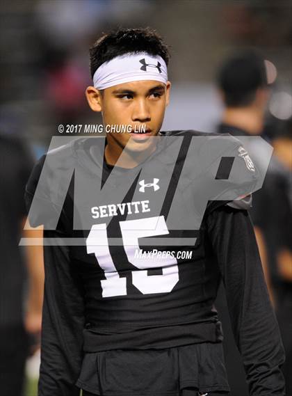Thumbnail 1 in Servite vs. St. John Bosco photogallery.