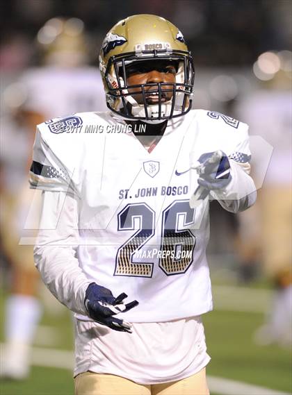 Thumbnail 1 in Servite vs. St. John Bosco photogallery.