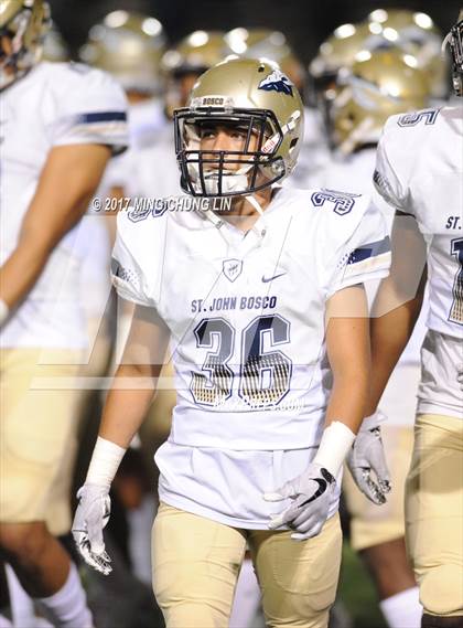 Thumbnail 2 in Servite vs. St. John Bosco photogallery.