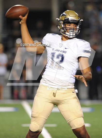 Thumbnail 1 in Servite vs. St. John Bosco photogallery.