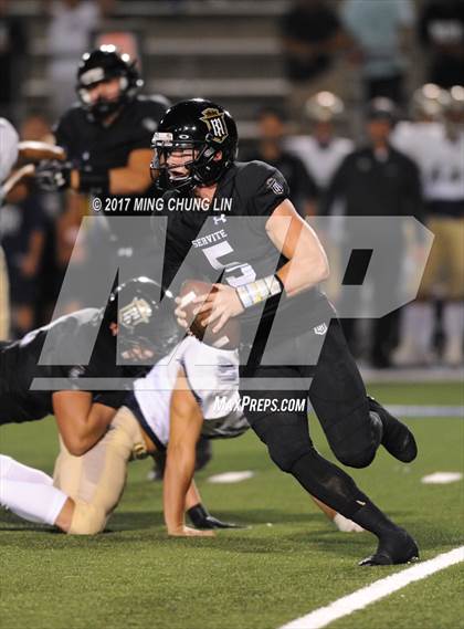 Thumbnail 2 in Servite vs. St. John Bosco photogallery.