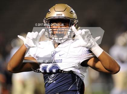 Thumbnail 2 in Servite vs. St. John Bosco photogallery.