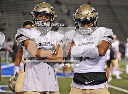 Thumbnail 2 in Servite vs. St. John Bosco photogallery.