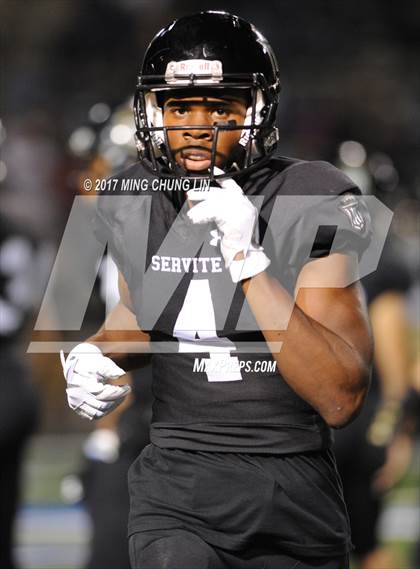 Thumbnail 1 in Servite vs. St. John Bosco photogallery.