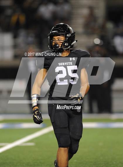 Thumbnail 1 in Servite vs. St. John Bosco photogallery.