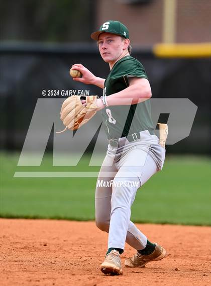 Thumbnail 1 in Grundy County vs Silverdale Academy (Wildcat Classic) photogallery.
