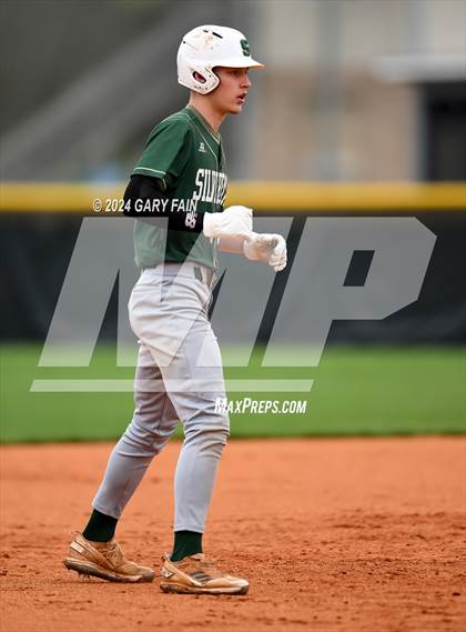 Thumbnail 3 in Grundy County vs Silverdale Academy (Wildcat Classic) photogallery.