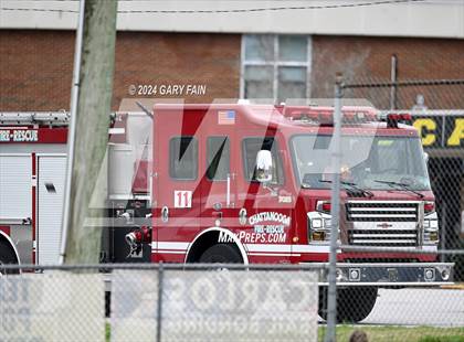 Thumbnail 1 in Grundy County vs Silverdale Academy (Wildcat Classic) photogallery.