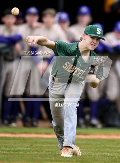 Thumbnail 3 in Grundy County vs Silverdale Academy (Wildcat Classic) photogallery.