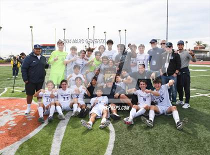 Thumbnail 3 in Newport Harbor vs. Foothill (CIF-SS Division 2 Final) photogallery.