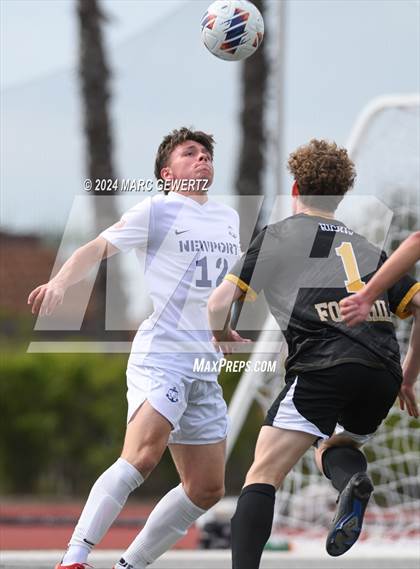 Thumbnail 2 in Newport Harbor vs. Foothill (CIF-SS Division 2 Final) photogallery.