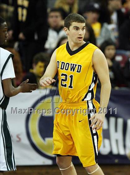 Thumbnail 2 in Bishop O'Dowd vs. El Cerrito (CIF NorCal D3 Regional Final) photogallery.