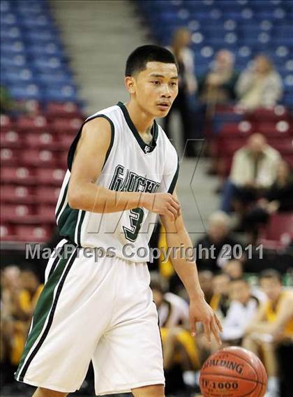 Thumbnail 3 in Bishop O'Dowd vs. El Cerrito (CIF NorCal D3 Regional Final) photogallery.