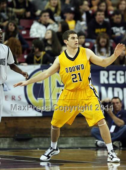 Thumbnail 3 in Bishop O'Dowd vs. El Cerrito (CIF NorCal D3 Regional Final) photogallery.