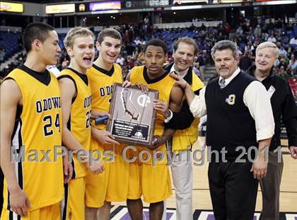 Thumbnail 1 in Bishop O'Dowd vs. El Cerrito (CIF NorCal D3 Regional Final) photogallery.