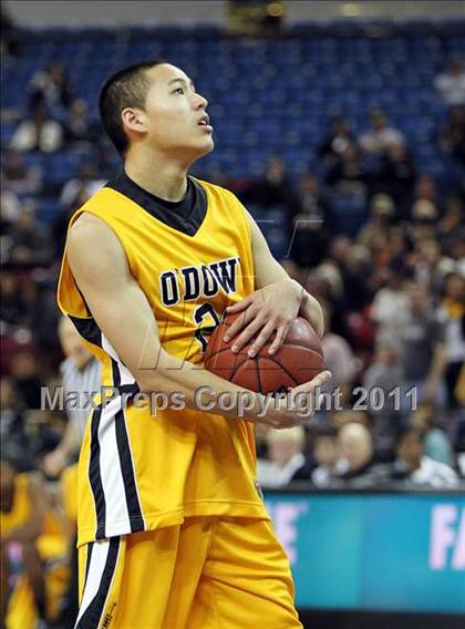 Thumbnail 2 in Bishop O'Dowd vs. El Cerrito (CIF NorCal D3 Regional Final) photogallery.