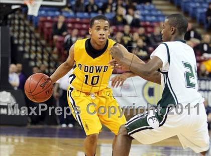 Thumbnail 3 in Bishop O'Dowd vs. El Cerrito (CIF NorCal D3 Regional Final) photogallery.
