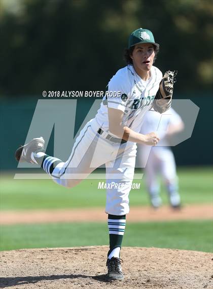 Thumbnail 1 in Sacred Heart Cathedral Preparatory vs. Carlmont (The Boras Classic) photogallery.